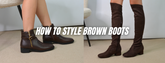 How to Style Brown Boots For Fall