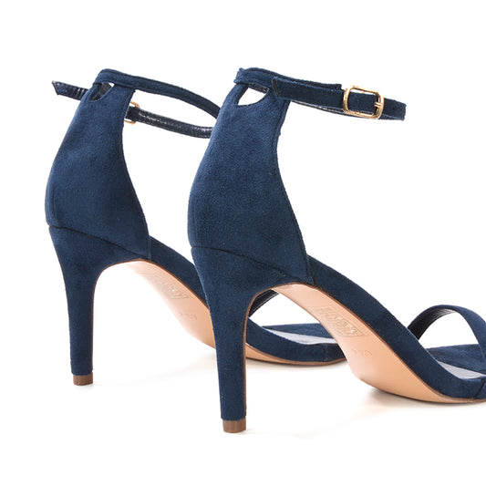 navy high heel sandals, navy heeled sandals, high heel sandals, heeled sandals