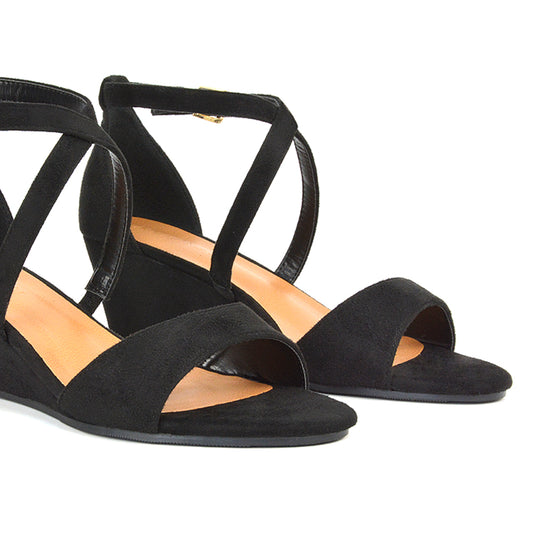 black wedges, black wedge heels, wedges, wedge heels