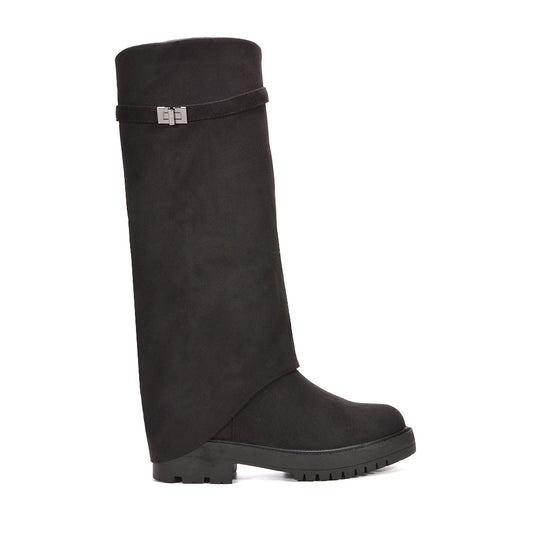 black boots, black knee high boots, women’s boots, women’s tall boots, everyday wear, boots for women