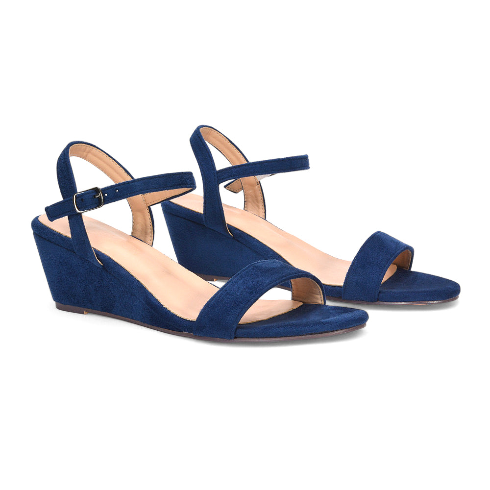 Mila Ankle Strap Navy UK EU 36 US
