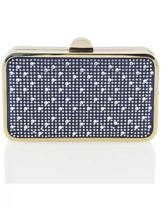 Navy| XY London | JASMINE NAVY SATIN CLUTCH ,JASMINE NAVY SATIN CLUTCH ,JASMINE NAVY SATIN CLUTCH