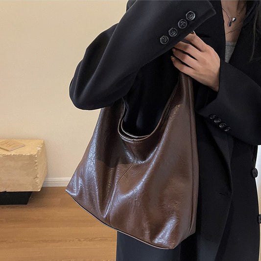 brown slouch bag, brown slouchy bag, slouch bag, slouchy bag, women's slouchy bag