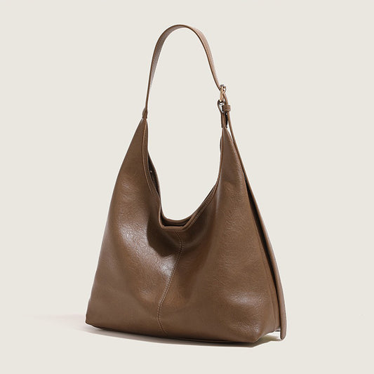 tan bag, tan handbag, tan slouchy bag, tan shoulder bag