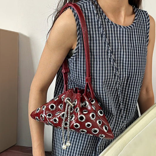 red shoulder bag, red crossbody bag