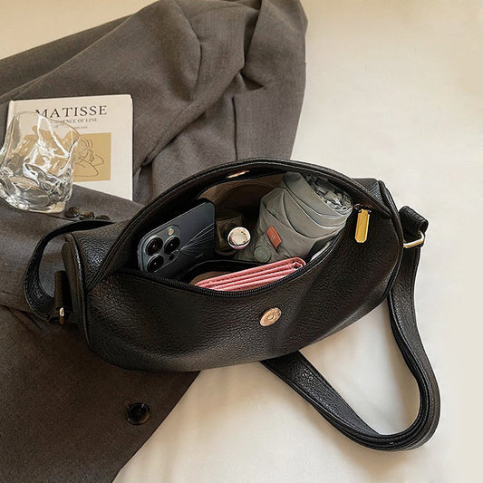 black bag, black handbag