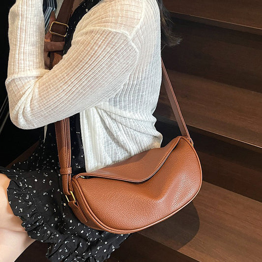 tan shoulder strap bag