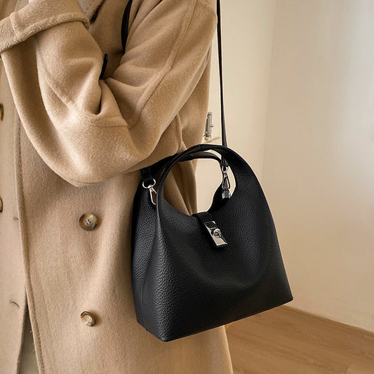 women's small crossbody bag, women's lightweight crossbody bag, women's small crossbody bag with detachable charm, black crossbody bag