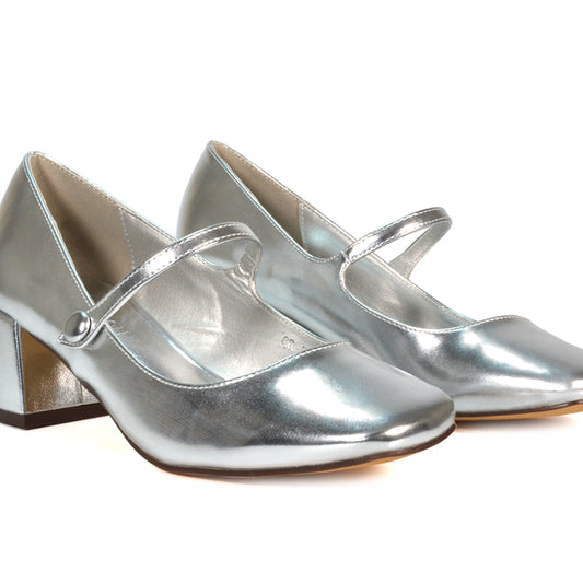 silver mary jane shoes, silver heeled mary jane shoes, mary jeane shoes, heeled mary jane shoes