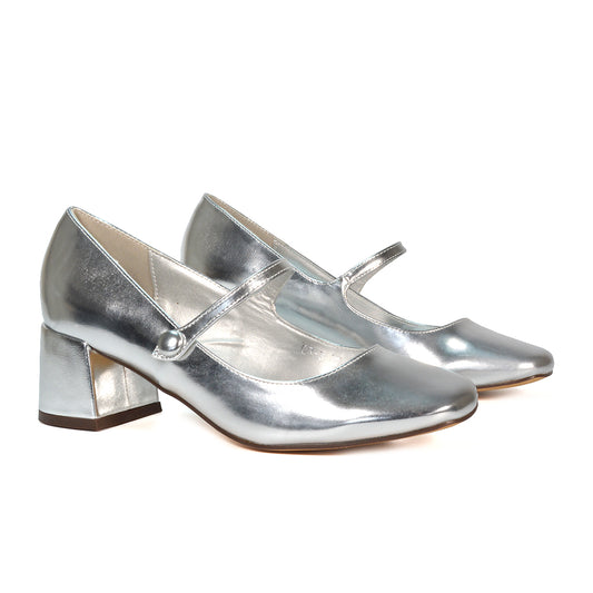 silver strappy heeled mary jane shoes, silver strappy court heels, strappy heeled mary jane shoes, strappy court heels