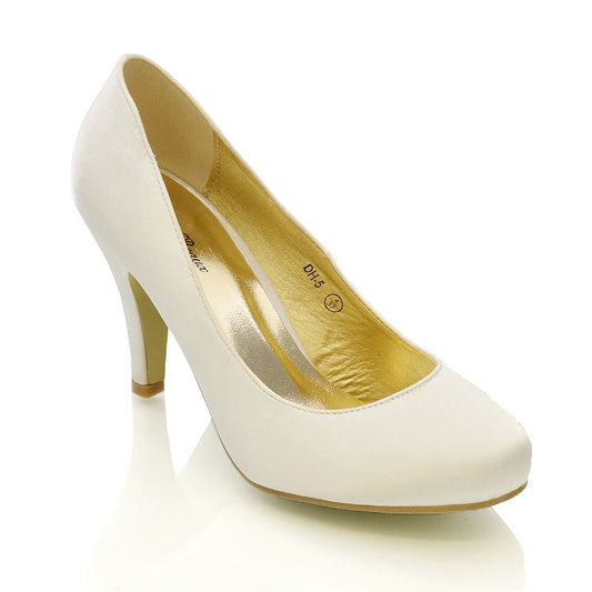 | XY London | Ivory heels,Ivory high heels,Ivory court heels,Ivory court shoes,Ivory block heels