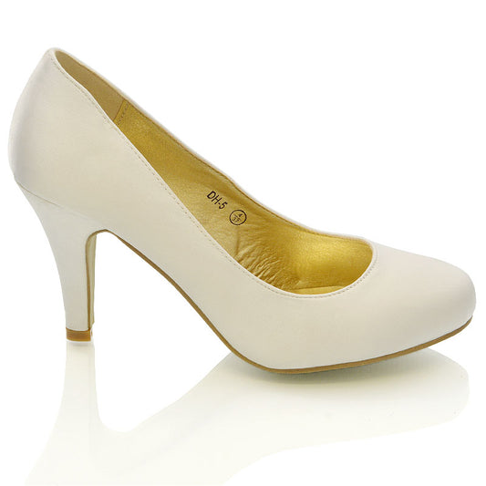 | XY London | Ivory heels,Ivory high heels,Ivory court heels,Ivory court shoes,Ivory block heels