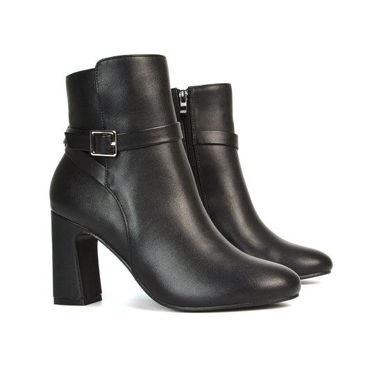 Black Boots, Black Heeled Boots, Boots, Heeled Boots