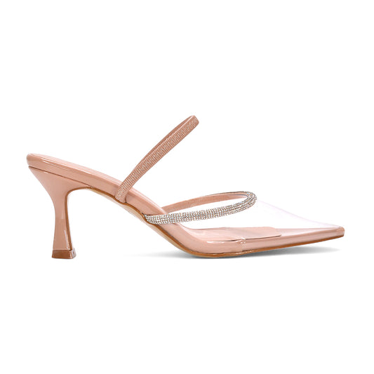 nude prom heels, nude prom shoes, Prom Court Shoes for Women, Bridal Slingback Heels