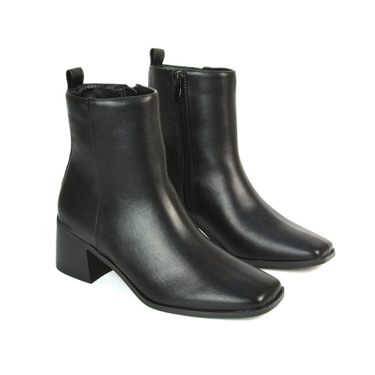 Black Boots, Black Ankle Boots, Boots, Ankle Boots
