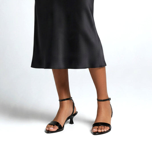 black kitten heel shoes