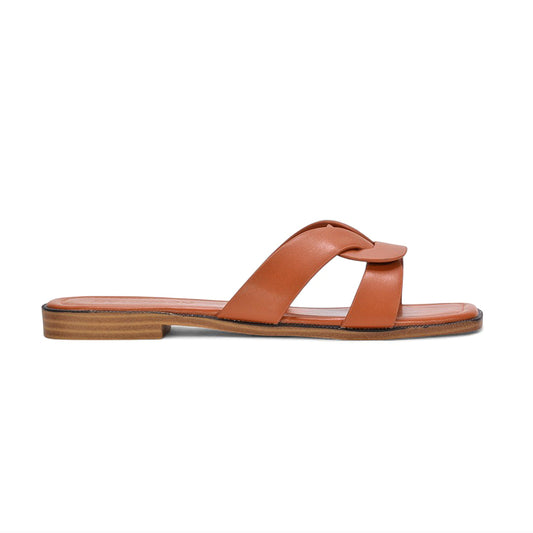 tan sandals for holiday, tan flat sliders, sandals for holiday, flat sliders