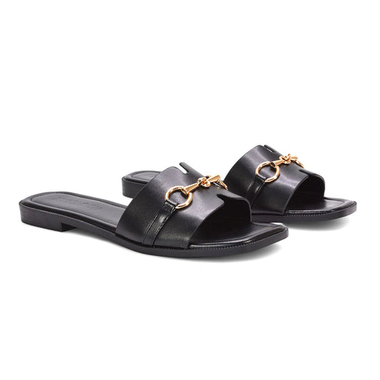 black slides, black sandals, slides, sandals