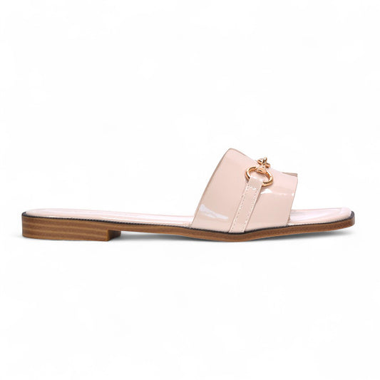 nude flat sandals, nude holiday sandals, flat sandals, holiday sandals