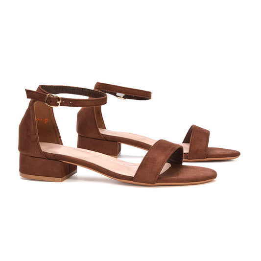 brown summer sandals, brown strap heels, summer sandals, strap heels