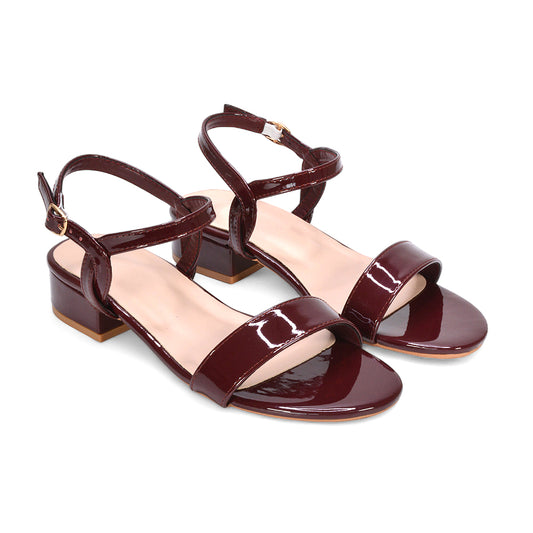 burgundy strappy heeled sandals, burgundy summer heels, strappy heeled sandals, summer heels