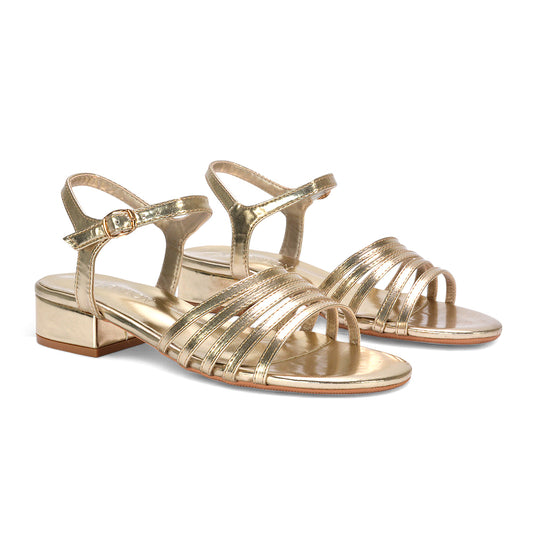 gold low block heels, gold low block heel sandals, low block heels, low block heel sandals