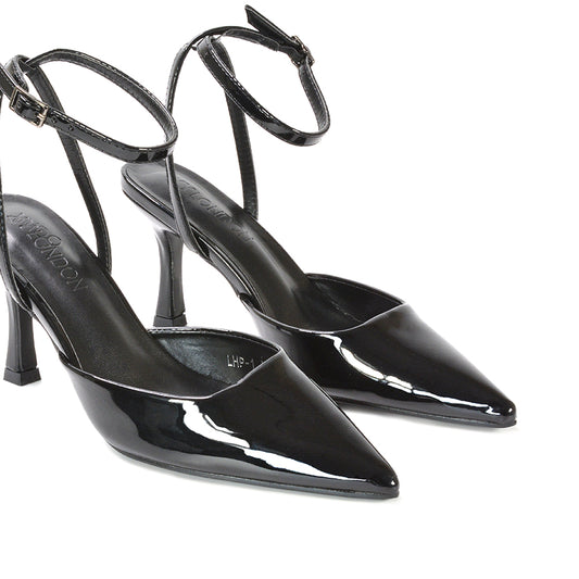 black point toe heels, black stilettos, point toe heels, stilettos