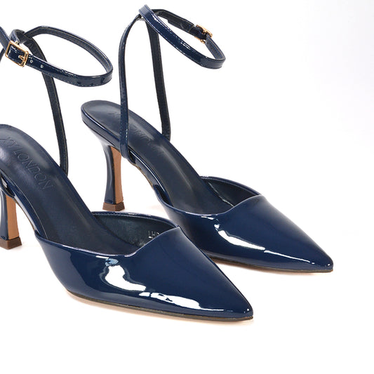 navy point toe heels, navy stilettos, point toe heels, stilettos
