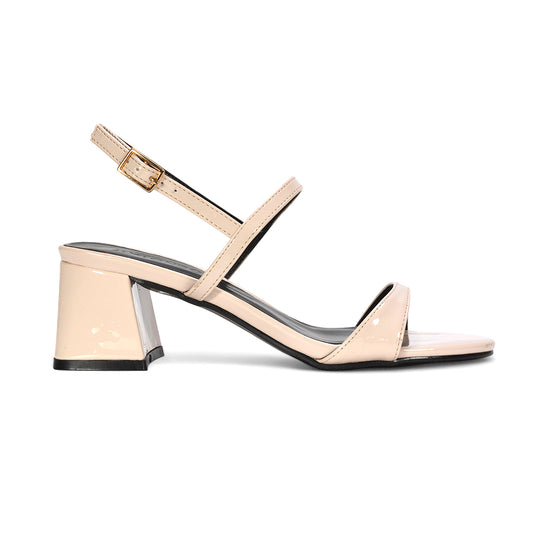 beige slingback heels, beige strappy heels, women's summer heels, adjustable strap heels