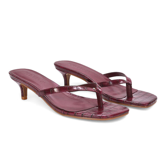 burgundy kitten heels, burgundy low heels, kitten heels, low heels