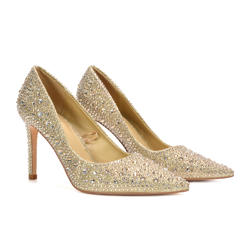 Elle Sparkly Gold UK EU 36 US