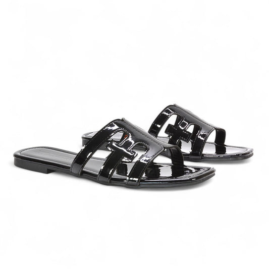 black summer sandals, black summer flat sandals, summer sandals, summer flat sandals