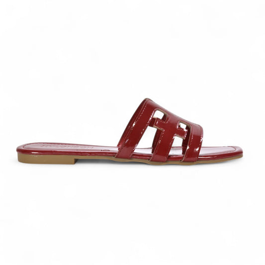 red holiday sandals, red holiday shoes, holiday sandals, holiday shoes