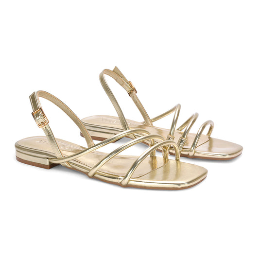 gold strappy sandals, gold flat sandals, strappy sandals, flat sandals