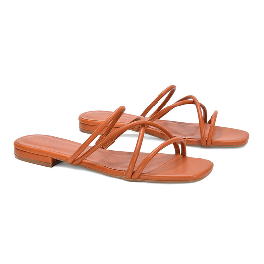 tan flat sandals, tan summer flat sandals, flat sandals, summer flat sandals, women’s strappy square toe slides, womens flat sandals, summer flat sandals womens, everyday flat sandals, holiday sandals, summer sandals womens, square toe strappy slip on womens flat sandals