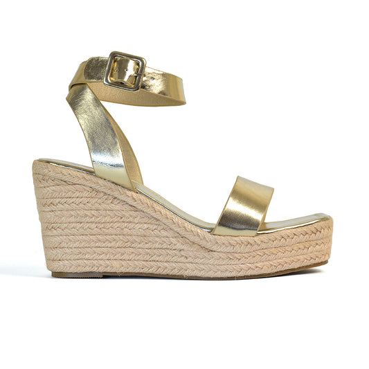 Gold | XY London | gold wedges,gold wedge heels ,gold wedge sandals,,