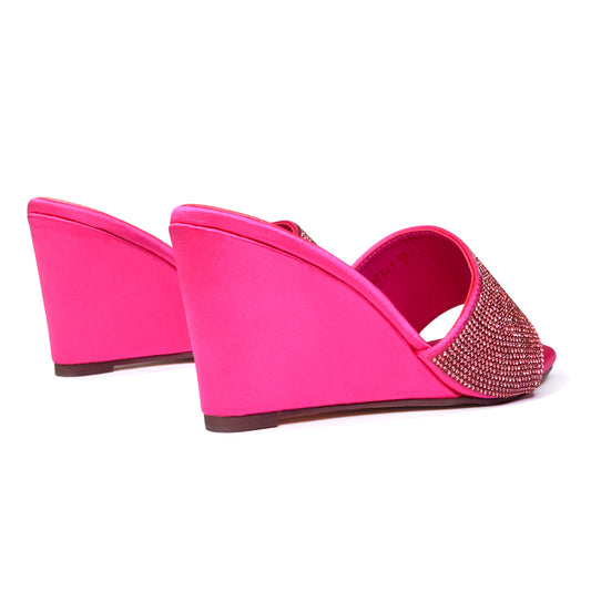 Pink| XY London | pink wedges,pink wedge sandals,pink wedge heels,pink sandal wedge heels,pink sandals