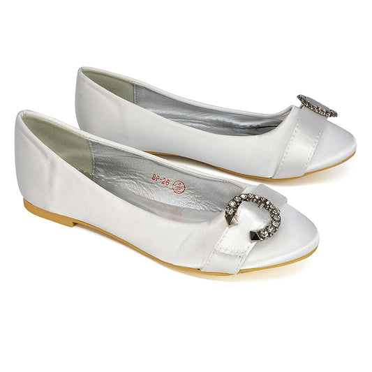 | XY London | white flats,white pumps,white pump shoes,white bridal flats,white bridal pumps