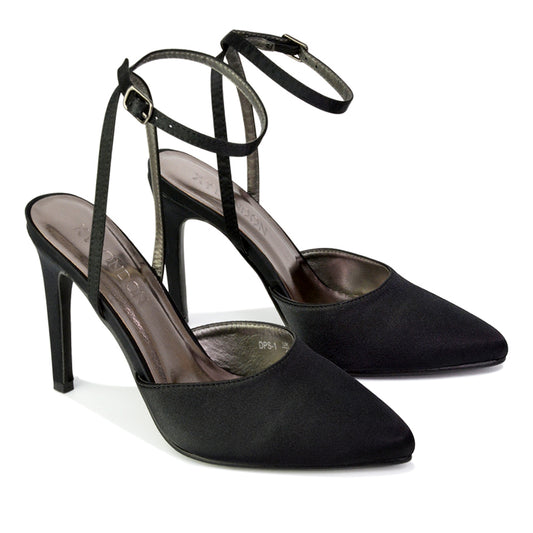| XY London | black heels,black high heels,black stilettos,black court shoes,black bridal heels