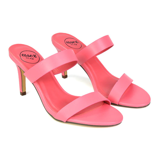 | XY London | pink heels,pink high heels,pink mules,pink mule heels,pink stilettos