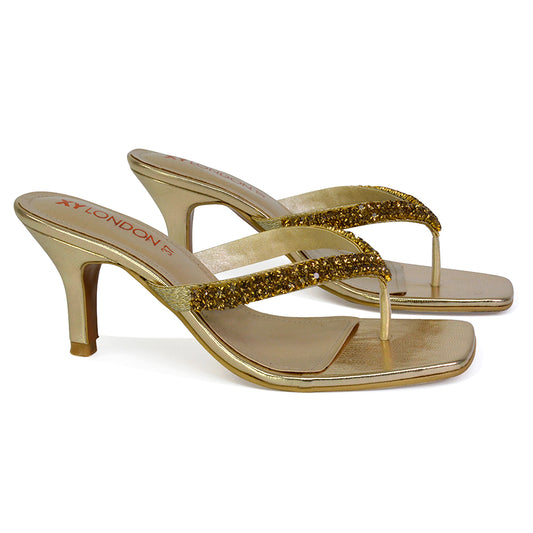 Gold | XY London | gold heels,gold high heels,gold mules,gold mule heels,gold kitten heels