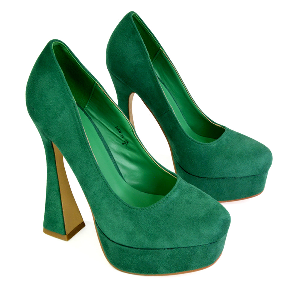 Karlie Flared Green UK EU 39 US
