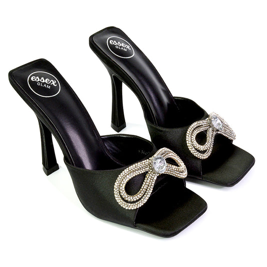 Black | XY London | black heels,black high heels,black mules,black square toe heels,black stilettos