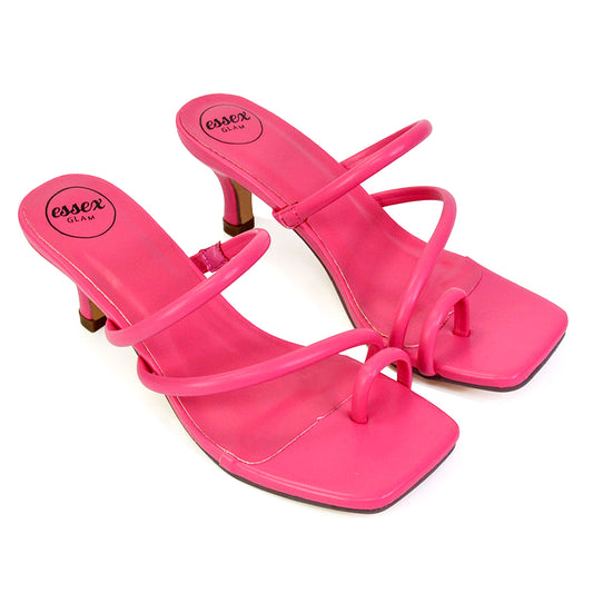 Pink | XY London | pink heels,pink low heels,pink mules,pink mule heels,pink kitten heels