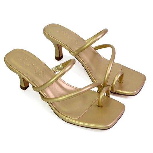 Gold | XY London | gold heels,gold low heels,gold mules,gold mule heels,gold kitten heels