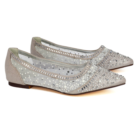 Silver | XY London | silver flats,silver pumps,silver pump shoes,silver bridal pumps,silver bridal shoes