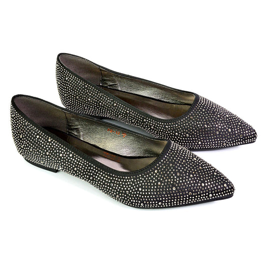 Black | XY London | black ballerina pumps,black pumps,black pump shoes,black bridal flats,black bridal flats shoes