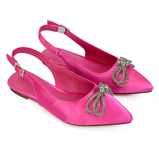 Fuchsia | XY London | pink pumps,pink pump shoes,pink ballerina shoes,pink ballerina pumps,pink flats