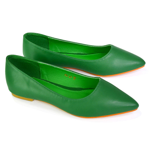 Green | green pumps,green pump shoes,green ballerinas,green ballerina shoes,green flats