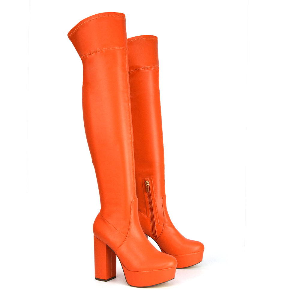 Thigh High Boots Platform Boots XY London xylondon